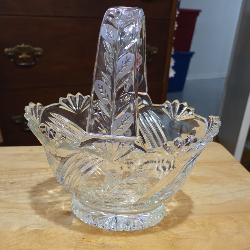 Glass Basket - Picture 1 of 7